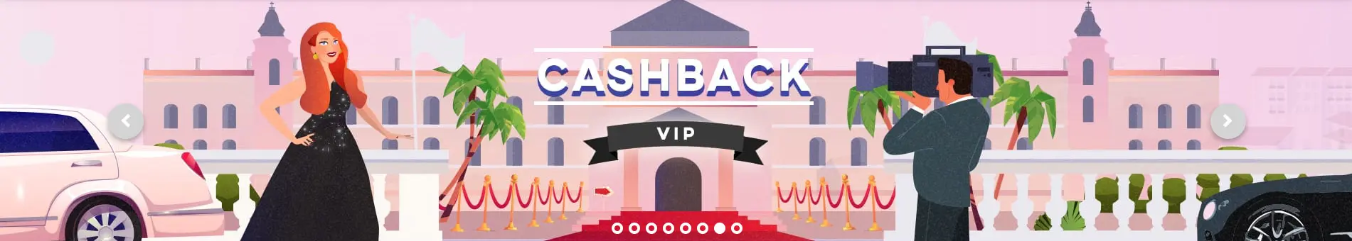 cashback VIP BETNOW CASINO