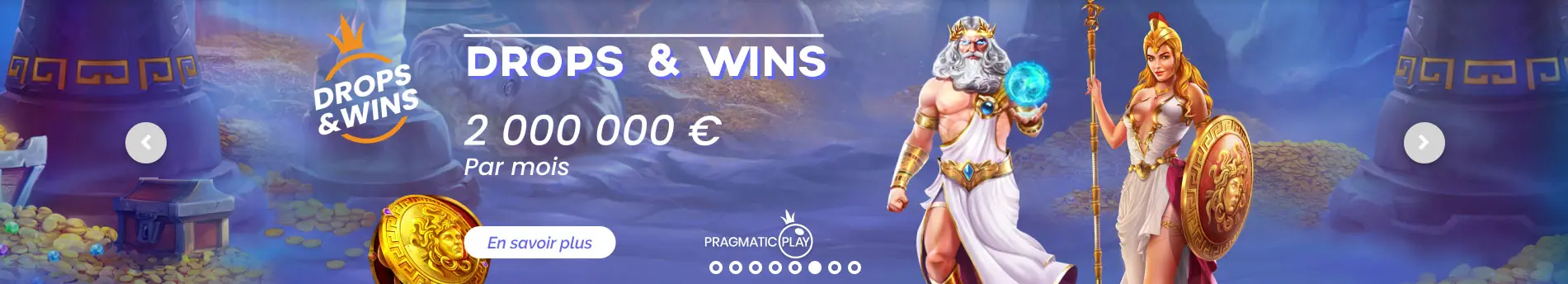 Drop and Wins BETNOW CASINO 
